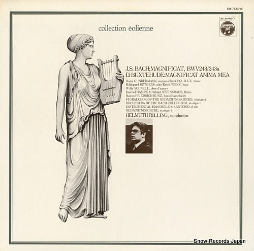RILLING, HELMUTH bach; magnificat, bwv243 / 243a OW-7533-VX