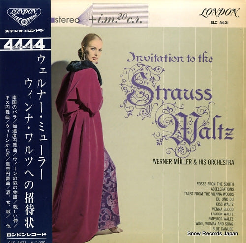 MULLER, WERNER, AND HIS ORCHESTRA invitation to the strauss waltz SLC4431
