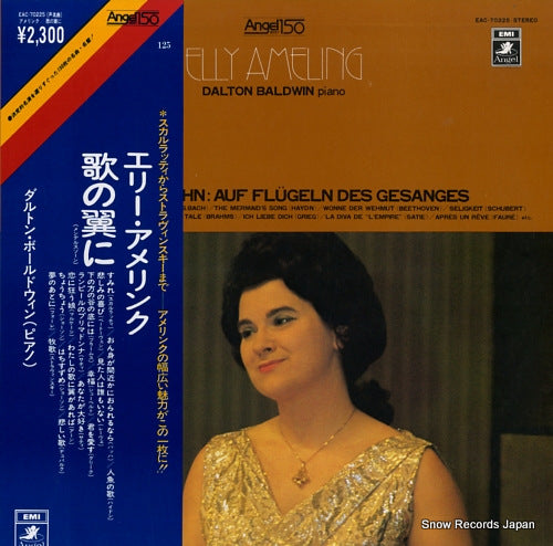 AMELING, ELLY mendelssohn; auf flugeln des gesanges EAC-70225