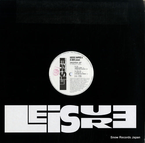 SHAPERS, GROOVE, AND JG BROS deeper ep LR007