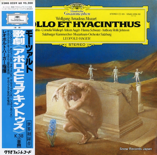 HAGER, LEOPOLD mozart; apollo et hyacinthus 52MG0259/60