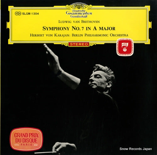 KARAJAN, HERBERT VON bethoven; symphony no.7 in a major SLGM-1304