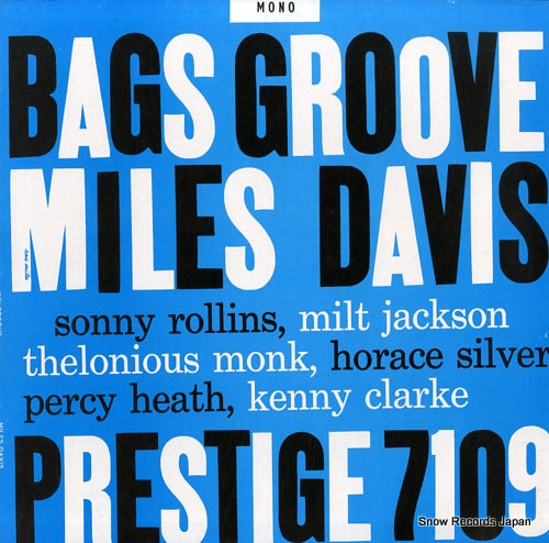 DAVIS, MILES bags' groove PR7109