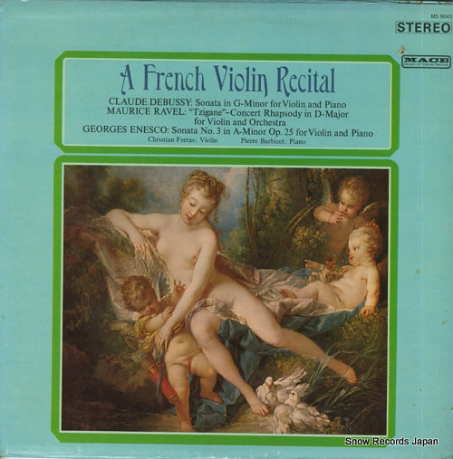 FERRAS, CHRISTIAN / BARBIZET, PIERRE a french violin recital MS9045