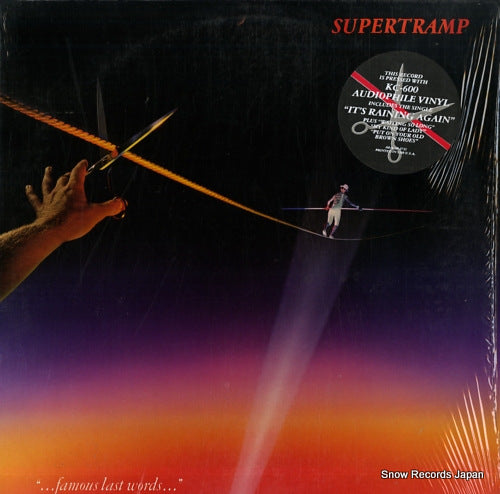 SUPERTRAMP famous last words SP-3732