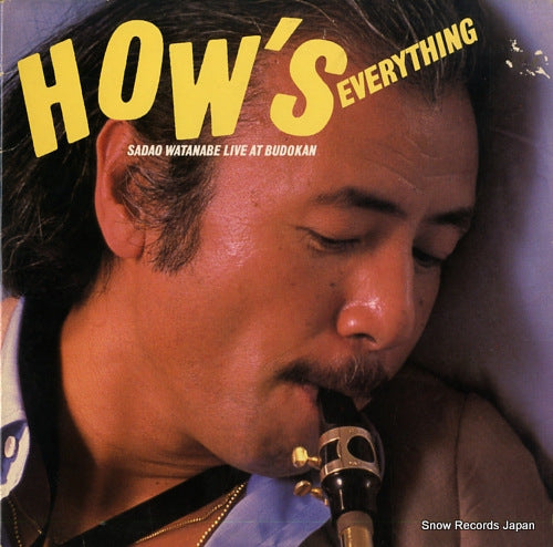 WATANABE, SADAO how's everything live at budokan C2X36818