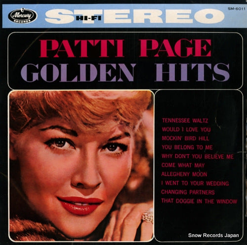 PAGE, PATTI patti page golden hits SM-6011