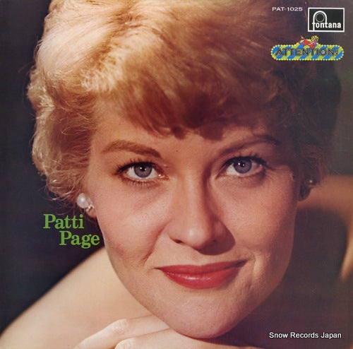 PAGE, PATTI patti page PAT-1025