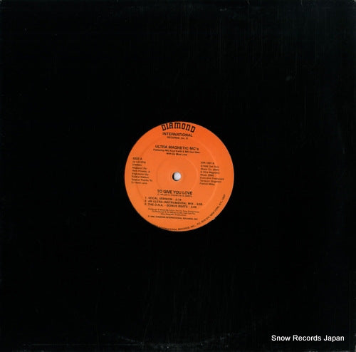 ULTRA MAGNETIC MC'S to give you love / make you shake DIR-1001