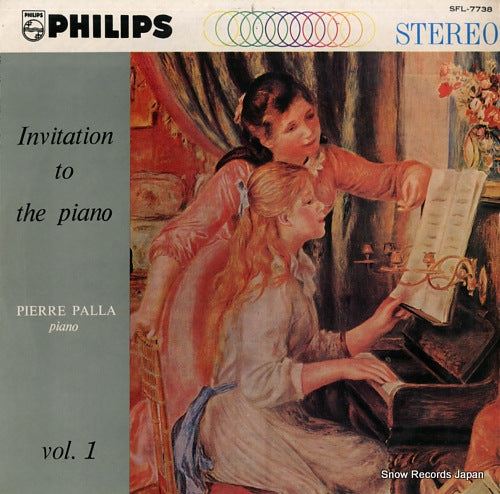 PALLA, PIERRE invitation to the piano no.1 SFL-7738