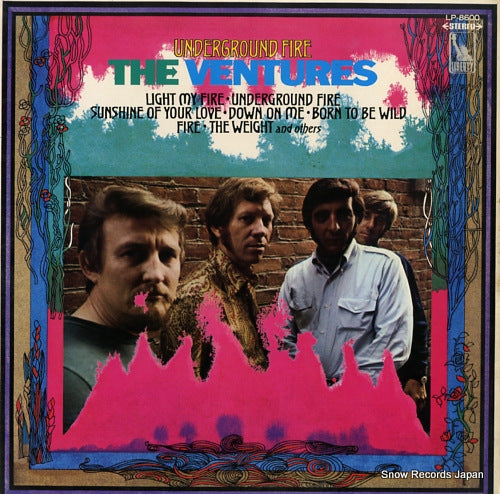 VENTURES, THE underground fire LP-8600