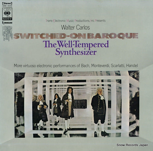 CARLOS, WALTER switched-on baroque / the well-tempered synthesizer SONC10196