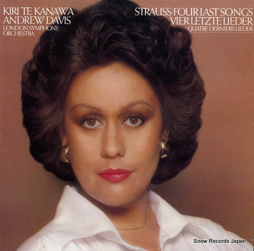 KANAWA, KIRI TE strauss; four last songs 25AC694