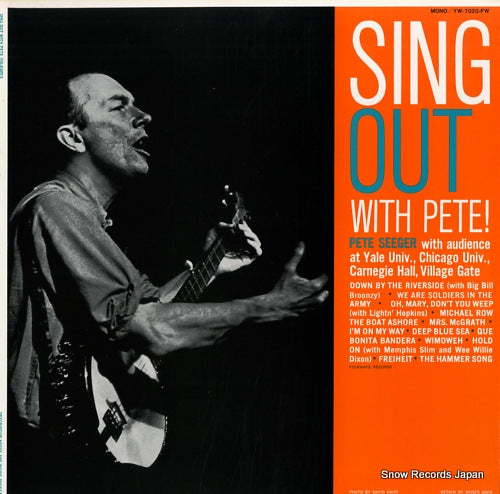 SEEGER, PETE sing out with pete! YW-7020-FW