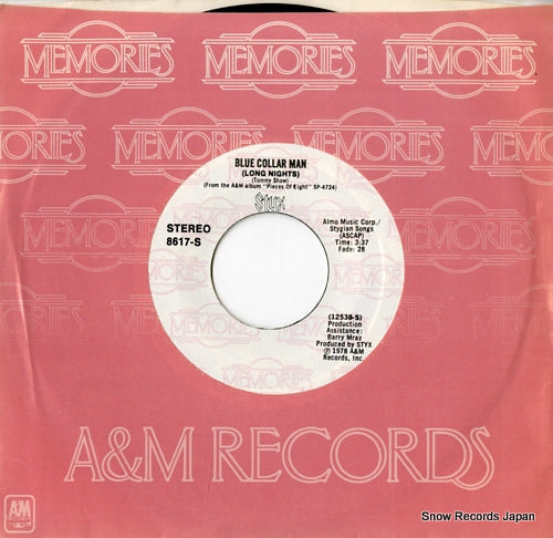 STYX blue collar man(long nights) 8617-S