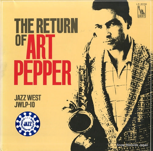 PEPPER, ART the return of art pepper LR-8036