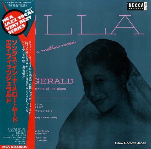 FITZGERALD, ELLA songs in a mellow mood VIM-4503