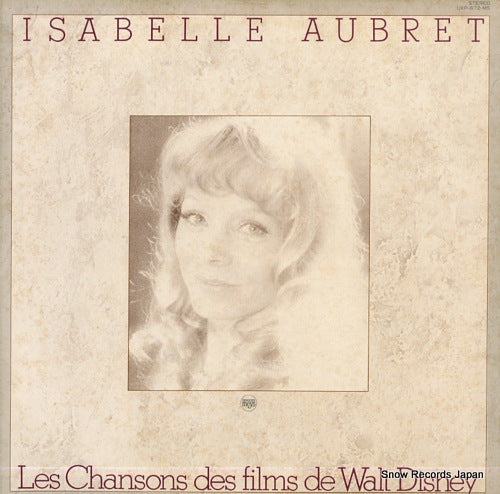 AUBRET, ISABELLE les chansons des films de walt disney UXP-672-MS