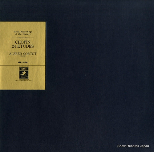 CORTOT, ALFRED chopin; 24 etudes GR-2176