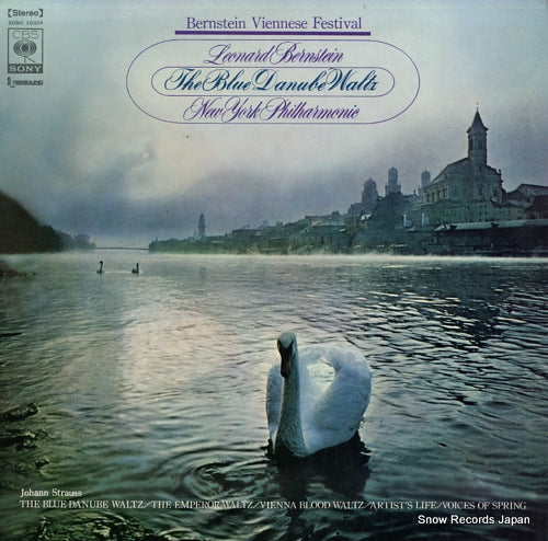 BERNSTEIN, LEONARD the blue danube waltz / bernstein viennese festival SONC10324