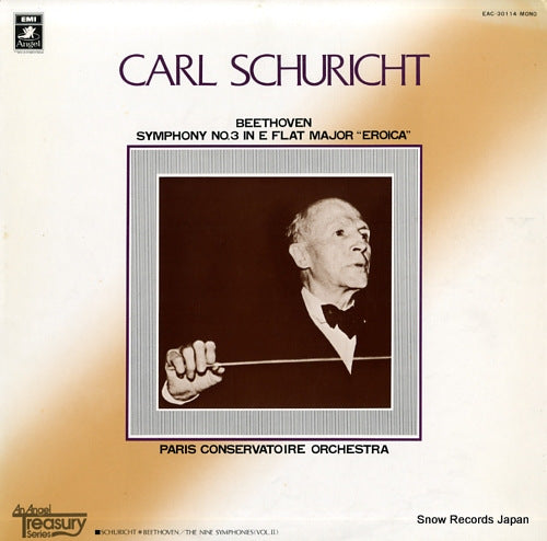 SCHURICHT, CARL beethoven; symphony no.3 "eroica" EAC-30114
