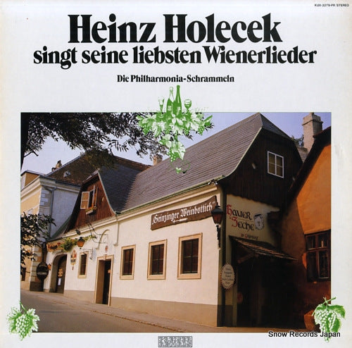 HOLECEK, HEINZ singt seine liebsten wienerlieder KUX-3279-PR