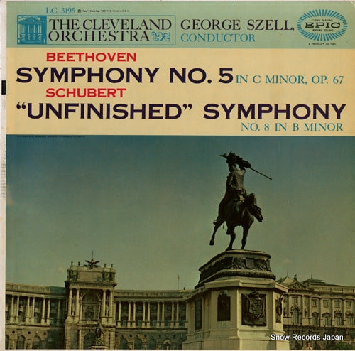 SZELL, GEORGE beethoven; symphony no.5 / schubert; "unfinished" symphony LC3195