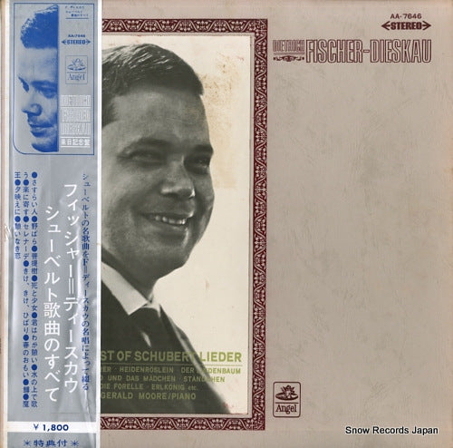 FISCHER-DIESKAU, DIETRICH schubert; the best of schubert lieder AA.7646