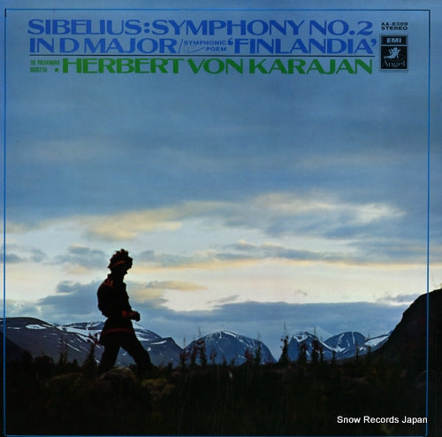 KARAJAN, HERBERT VON sibelius; symphony no.2 in d major / symphonic poem 'finlandia' AA-8309