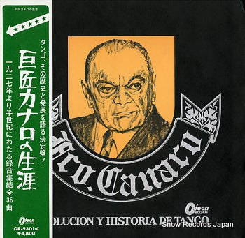 CANARO, FRANCISCO evolucion y historia de tango OR-9301.C