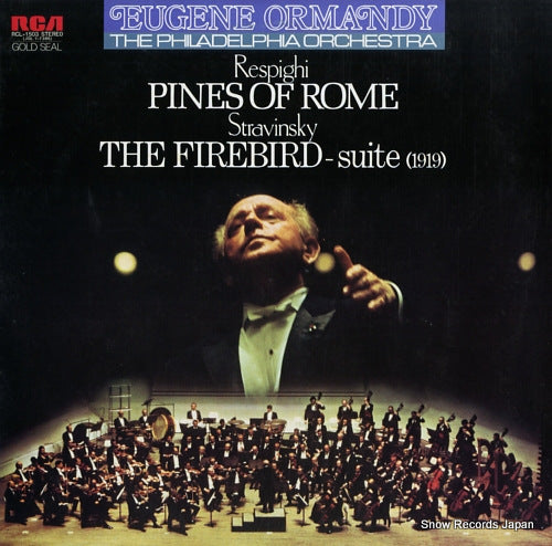 ORMANDY, EUGENE respighi; pines of rome RCL-1503