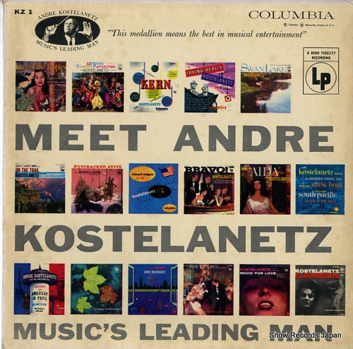 KOSTELANETZ, ANDRE meet andre kostelanetz KZ1