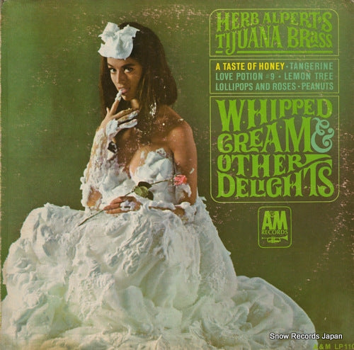 ALPERT, HERB, AND THE TIJUANA BRASS whipped cream & other delights LP-110