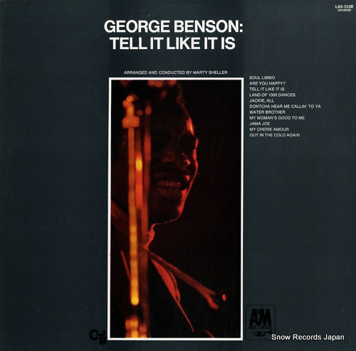 BENSON, GEORGE tell it like it is LAX-3108