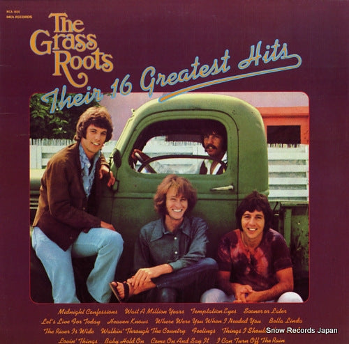GRASS ROOTS, THE their 16 greatest hits MCA-1656