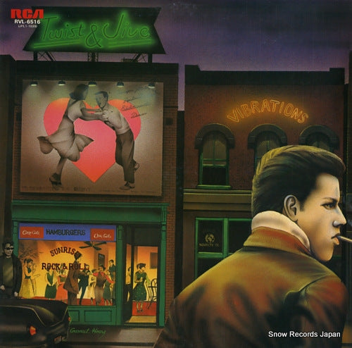 JOHNNY K AND HURRICANE twist & jive RVL-6516