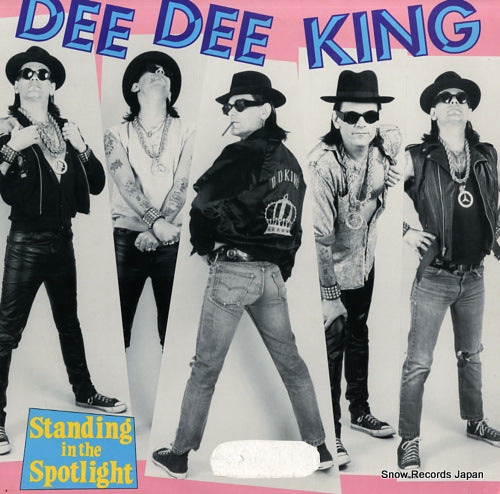 DEE DEE KING standing in the spotlight 925884-1