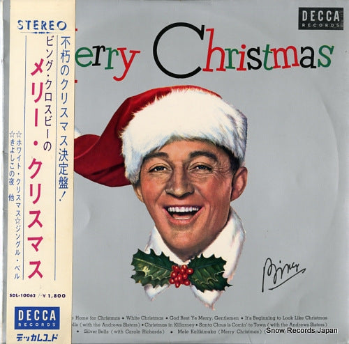 CROSBY, BING  merry christmas SDL10062