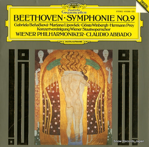 ABBADO, CLAUDIO beethoven; symphonie no.9 419598-1