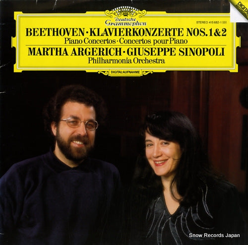 ARGERICH, MARTHA beethoven; klavierkonzerte nos.1&2 415682-1