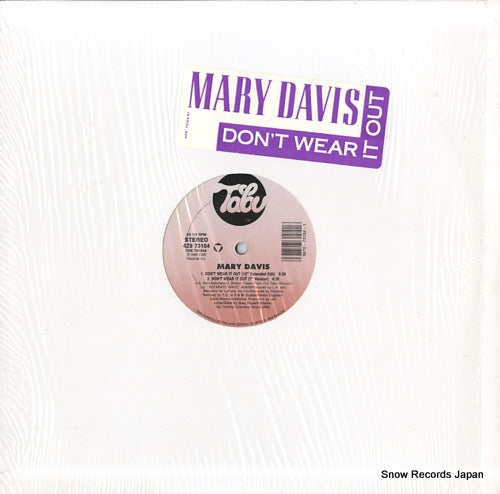 DAVIS, MARY don't wear it out 4Z973104