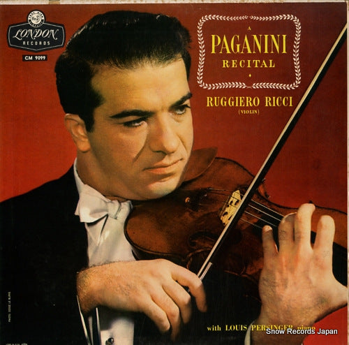 RICCI, RUGGIERO a paganini recital CM-9099