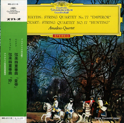 AMADEUS QUARTETT haydn; string quartet no.77 "emperor" MG-2115