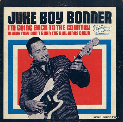 BONNER, JUKE BOY i'm going back to the country where they don't burn the buildings down F1036