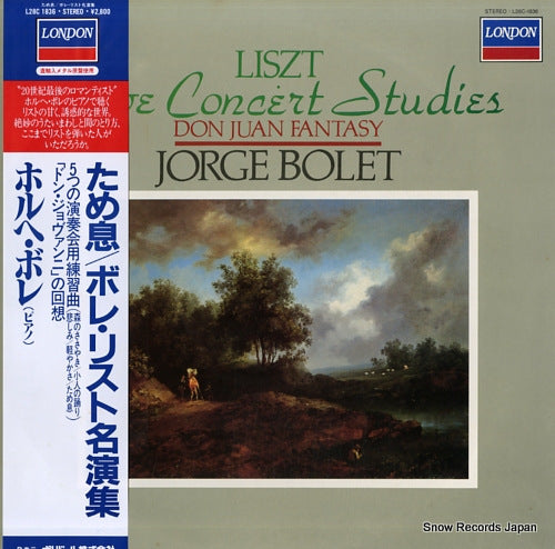 BOLET, JORGE liszt; five concert studies L28C1836