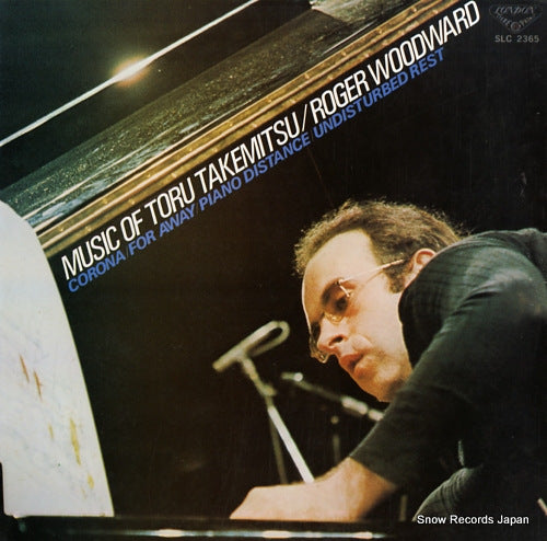 WOODWARD, ROGER takemitsu toru; corona / for away / piano distance / undisturbed rest SLC2365