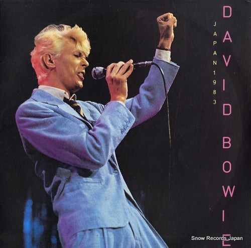 BOWIE, DAVID japan '83 ZP1116