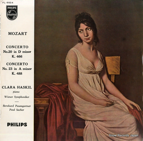 HASKIL, CLARA mozart; concerto no.20 in d minor k.466 FL-5524