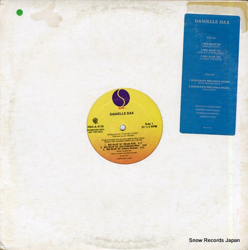 DAX, DANIELLE big blue '82 PRO-A-4736