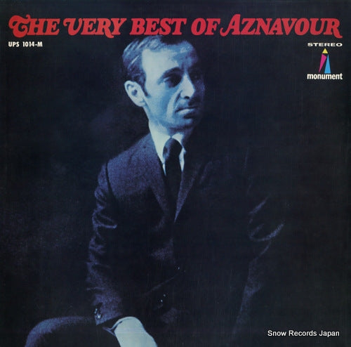 AZNAVOUR, CHARLES the very best of aznavour UPS1014-M